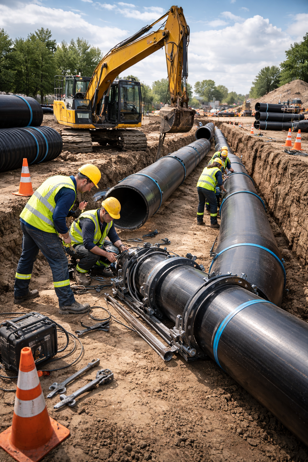 HDPE Pipe Installation